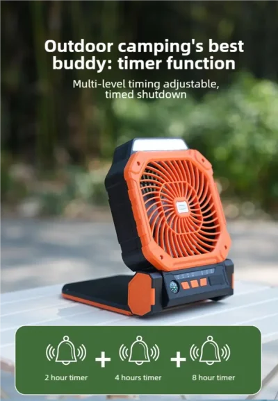 X16 Solar Rechargeable Fan - Image 4