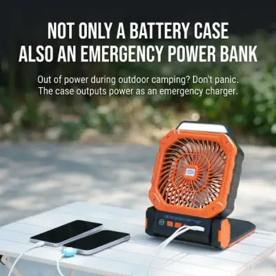 X16 Solar Rechargeable Fan - Image 3