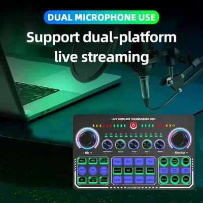 X50 Audio mixer voice changer for live streaming - Image 2
