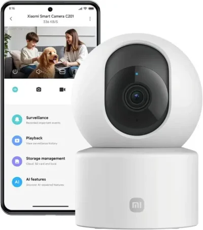 XIAOMI C201 1080p Indoor Smart Security camera with Physical Lens Shielding - Image 2
