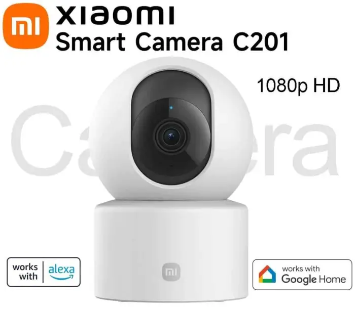 XIAOMI C201 1080p Indoor Smart Security camera with Physical...