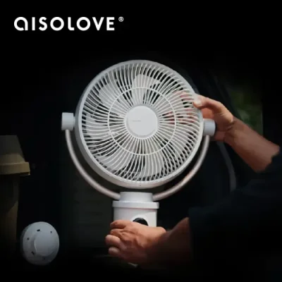 Xiaomi Solove F12 9000mAH 24W Output Rechargeable Detachable Desktop Stand Fan - Image 3
