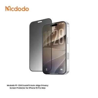 Mcdodo PF-2241 Auto-Align Screen Protector for iPhone 18 Pro Max - Image 2