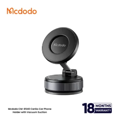 Mcdodo CM-8540 Foldable Vacuum Suction Car Phone Mount - Image 1
