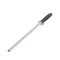 10 inch Round Regular Cut Sharpening Steel with Black Handle - 1