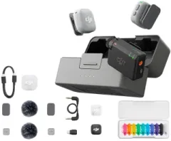 DJI Mic Mini 2 (2 TX + 1 RX + Charging Case) a complete,...