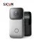 SJCAM C200 4K Action Camera 24FPS Optical 16MP | Magnetic Body & Hands Free | 6-Axis Gyro Stabilizer | WiFi 2.4 GHZ | Insta Go | Webcam | Video Recording | Mini Vlogging Cam - 2