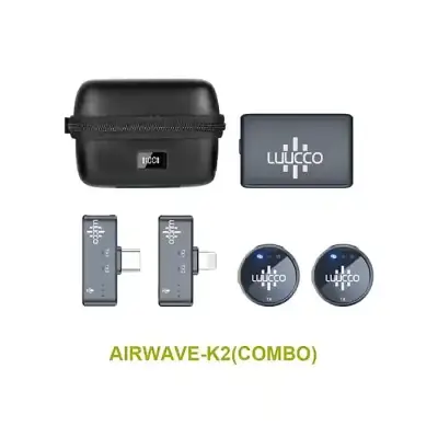 Luucco Airwave Wireless Lavalier Microphone (Combo)