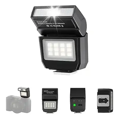 ULANZI SL03 Camera Mini Flash Speedlite with Video Light