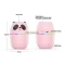 Mini Panda Shaped Humidifier With A Night Light 220ml - 2