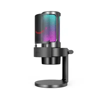 Fifine Ampligame A8 USB microphone with controllable RGB, live...