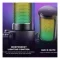 Fifine Ampligame A8 USB microphone with controllable RGB, live monitoring, input dial, pop filter for streaming - 3