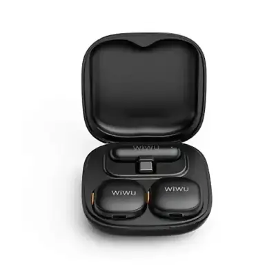 WiWU Wi-WM006 AI Powered Noise Cancelling Lavalier Microphone