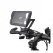360 Degree Waterproof Mobile Holder for Bike & Cycle (Black) - 3