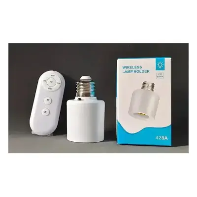 E27 Multiple Controls Wireless Remote Control Smart Timer Switch Lamp Holder 110V 220V Multi Light Timer Switch For Room Bedroom
