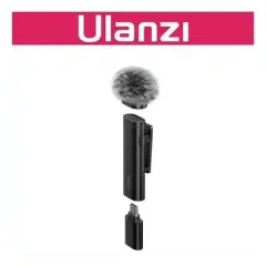 ULANZI WM-10 Wireless Lavalier Microphone, 2.4GHz Mini Lapel...