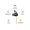 Realme Buds Wireless in-Ear Bluetooth Headphone – Black - 2