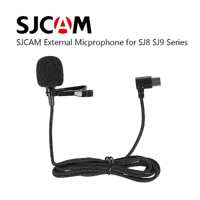 SJCAM External Microphone Type-C For SJ8/SJ9 Series Sports...