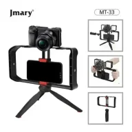 Jmary MT-33 Vlogging Filmmaking Cage Stabilizer Grip Tripod...