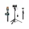 Ulanzi MT-70 Tripod 1.5m Selfie Stick Tripod with 360 / 180 Degree Pan and Tilt, Rotating Cold Shoe Mount, 1kg Max Load Capacity and 20m Wireless Remote Control Range for Smartphone Compact Cameras - 6