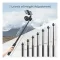 Ulanzi MT-70 Tripod 1.5m Selfie Stick Tripod with 360 / 180 Degree Pan and Tilt, Rotating Cold Shoe Mount, 1kg Max Load Capacity and 20m Wireless Remote Control Range for Smartphone Compact Cameras - 4