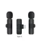 K9 Dual Wireless Microphone for Iphone and Android - 2