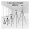 Jmary KP-2208 Professional Upgraded Multifunctional Tripod for Mobiles / Ringlights / Cameras. - 2