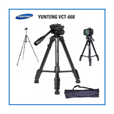 YUNTENG VCT-668 Tripod for SLR Camera with Caring Bag Tripod