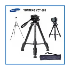 YUNTENG VCT-668 Tripod for SLR Camera with Caring Bag Tripod