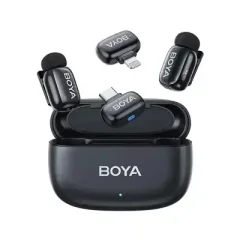BOYA mini-12-B The World's  Tiniest Wireless Microphone...