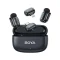 BOYA mini-12-B The World's  Tiniest Wireless Microphone (2RX,2TX) for Android & IOS Devices. - 1