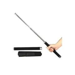 Metal Extendable Self-Defense Stick With Bag