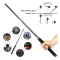 Metal Extendable Self-Defense Stick With Bag - 4