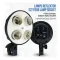 Chinese 4 holder softbox for video with  neepho stand - 1