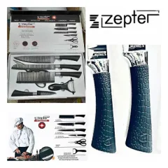 Zepter Kitchen Knife Set 6 in 1 Scissors Fruit Peel Set
