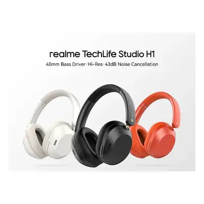 Realme TechLife Studio H1 Over Ear Wireless Headphone
