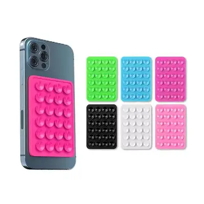 Strong Grip Silicone Phone Holder Adhesive Suction Mount,...