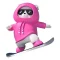 Car Automatic Sliding Skateboard Bear Car Ornaments Mobile Cute Bear Decoration Interior Accessories Moving with Driving - 4