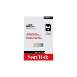 Sandisk 64GB Ultra Luxe USB 3.1 Metal Silver Pen Drive