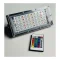 RGB LED Flood Light- Remote Controlled IP66 Waterproof Landscape & Outdoor Lighting (50W, AC220V) - 2