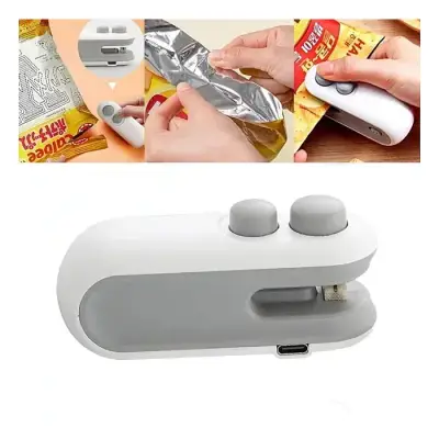 2 in 1 Rechargeable Mini Plastic Bag Sealing Machine