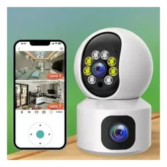 C10 Dual Lens V380 WIFI IP camera night vision home WIFI IP...