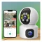 C10 Dual Lens V380 WIFI IP camera night vision home WIFI IP security camera-MV Series (Hotspot Connected) - 1