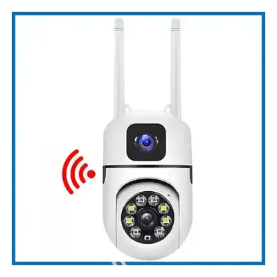 E27B Wi-Fi Dual Lens Two Antenna IP Camera