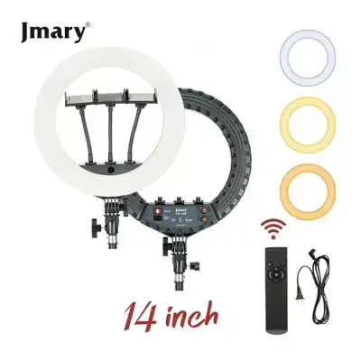 Jmary FM-14R 14-Inch Large Ring Light (No stan)