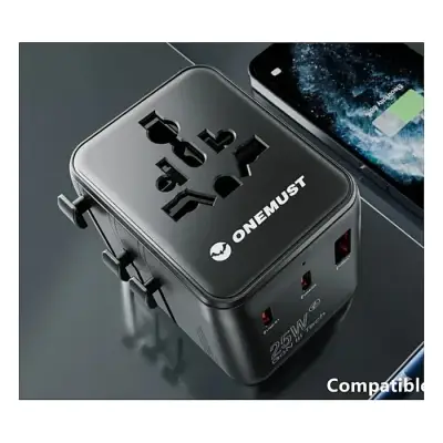 ONEMUST TC25 International Universal Travel Charger