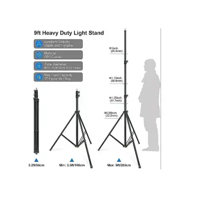 NeePho NP-9988 Studio Ring Light Stand - 3