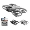 D16 Mini Dron Dual HD Camera Foldable Remote Control Drone with Optical Fow Hover Auto Intelligent Obstacle Avoidance Indoor and Outdoor Drone Drone for Kids With Propeller Guard - 3