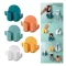 Multifunctional Wall Charger Storage Box Wall Mounted Organiser No Punch Shelf Bathroom Mobile Phone Wall - 3