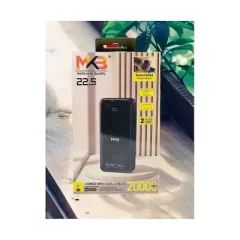 MKB Pk62 20000mah 22.5w PD|20W power bank With Dual Cables